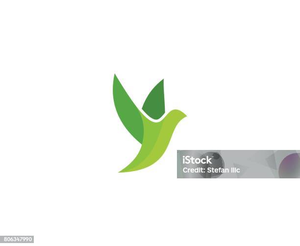 Oiseau Icône Vecteurs libres de droits et plus d'images vectorielles de Oiseau - Oiseau, Logo, Liberté