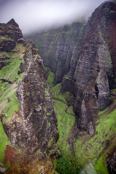 istock Na Pali Coast Canyons Kauai Island 806350502