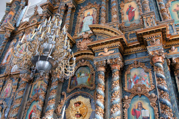 istock beautiful iconostasis in church 806397126