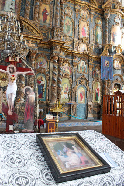 istock icon by beautiful iconostasis in church 806399262