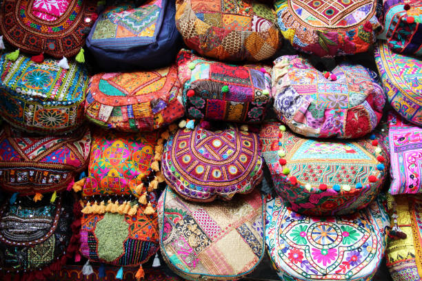istock Woman national handicraft bags 806415246