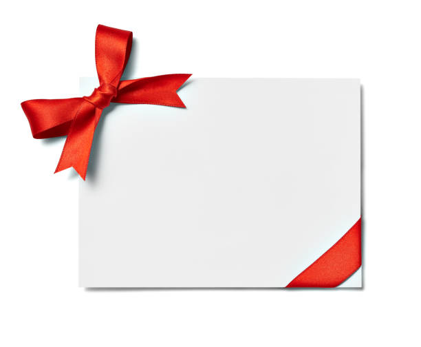 istock ribbon bow card note chirstmas celebration greeting 806415388
