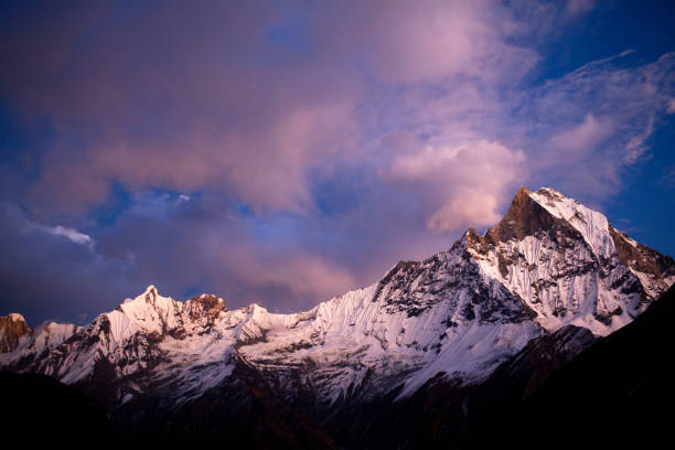 istock Mount Machapuchare - view from Annapurna Base Camp, Nepal 806426294