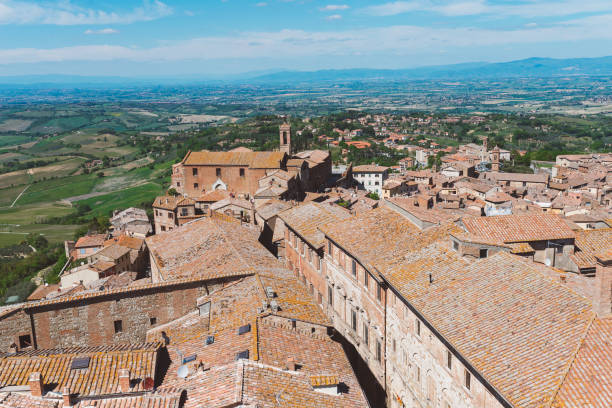 istock Ancient Tuscan Village Montepulciano 806431086