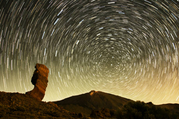 istock Teide Star Trail, Tenerife 806494974