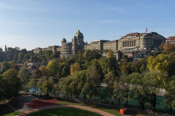 istock Panorama of the Bern city 806559426