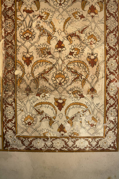 istock Painted Wall in Hagia Irene churche 806600418