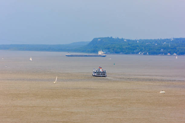 istock Car ferry crossing the St Lawrence River 806626930
