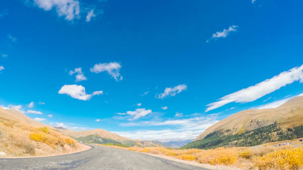 istock Driving through alpine forest of Guanella Pass 806631930