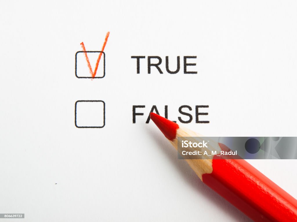 Tiempo De Elegir Verdadero No Falso Con Lápiz Rojo Foto de stock y más banco de imágenes de Honestidad - Honestidad, Falso, Prueba médica - iStock Tiempo De Elegir Verdadero No Falso Con Lápiz Rojo Foto de stock y más banco de imágenes de Honestidad - Honestidad, Falso, Prueba médica - iStock
