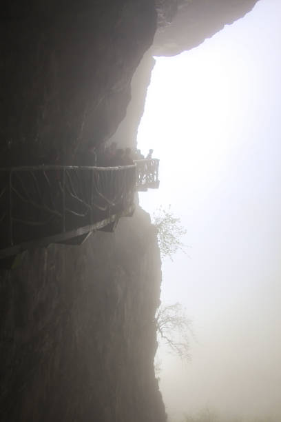 istock Pathway on the rocks above mountain valley 806667730