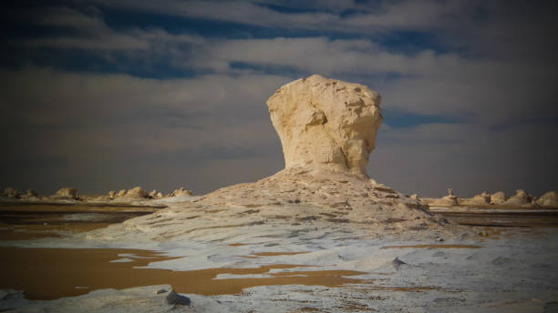 istock Abstract nature rock formations aka sculptures,White desert, Sahara, Egypt 806698198