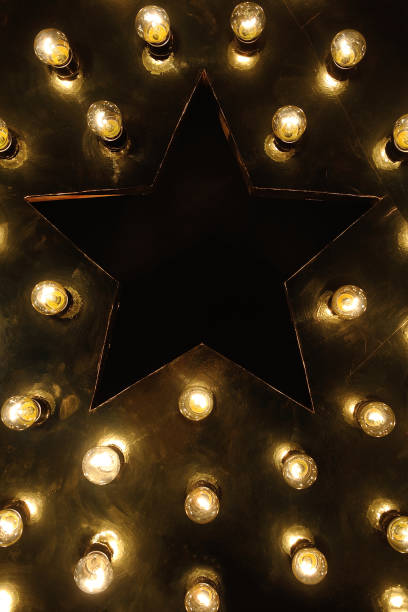 istock Big star of light bulbs 806701290