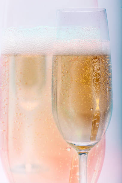golden champagne fizz up