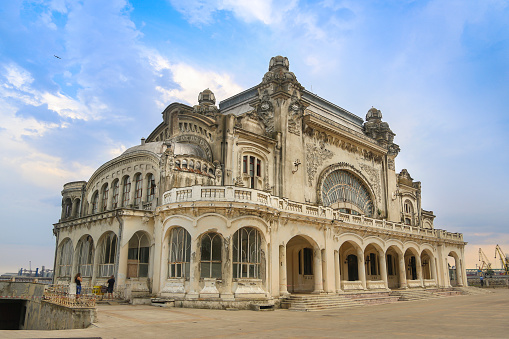 The Constanta Casino (Romanian: Cazinoul din Constanta) is a currently closed casino in Constanta, Romania near the Black Sea. Considered a landmark of the city, it was built in Art Nouveau style according to the plans of Daniel Renard and opened in August 1910.