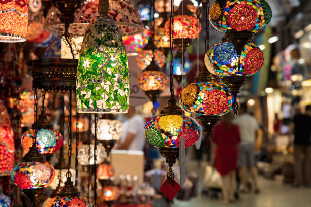 istock Light store in Grand Bazaar of Istanbul 806742442
