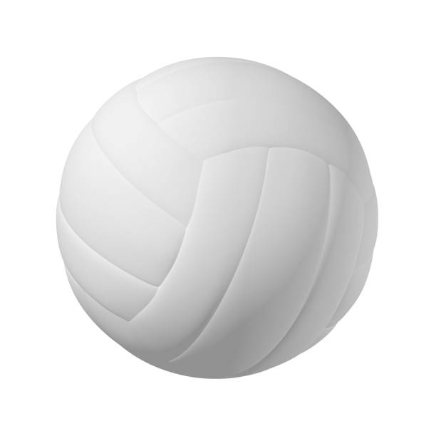 istock Volleyball isolated on white background 806742946