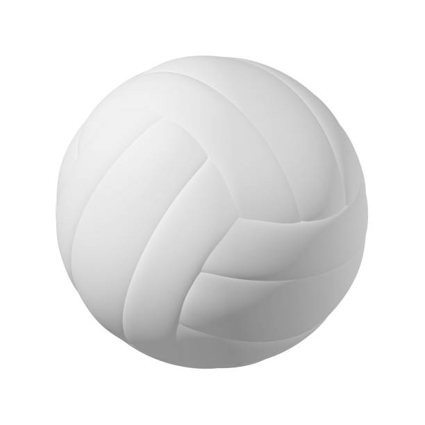 Volleyball isolated on white background