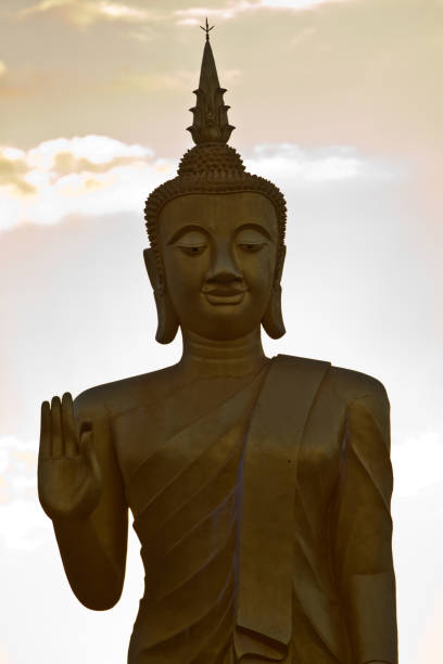istock Buddha statue in Muang Xai, Laos 806743198