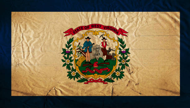 istock West Virginia State grunge flag 806751812