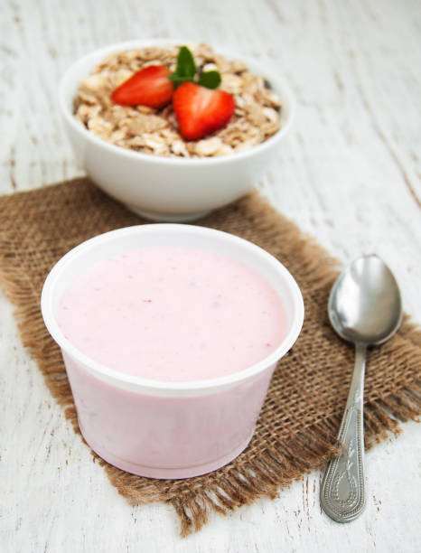 istock yogurt and muesli with berries 806758096