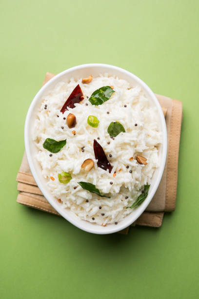 istock Curd Rice / Dahi Bhat / Dahi Chawal - Basmati rice mixed with yogurt or curd and seasoning 806761002