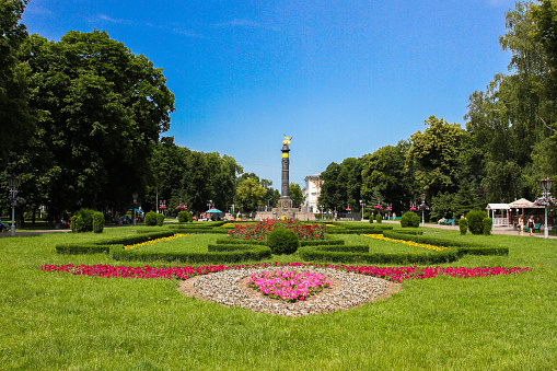 Glory Monument (monument in honor of the 100th anniversary of the victory of the Russian army of Peter the Swedish troops of Charles XII at Poltava battle 27.6.1709)