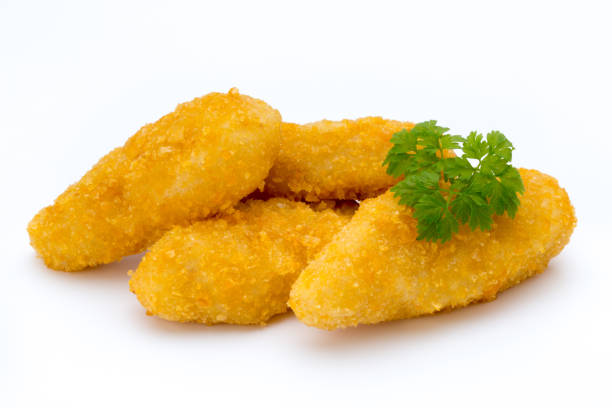 istock Nugget chiken on the white background. 806771444