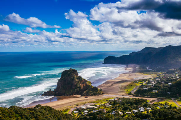 istock Piha, New Zealand 806785314