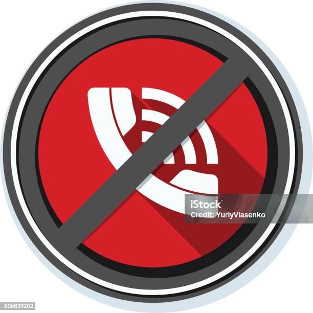 No Call No Call Illustration Stock Illustration - Download Image Now - Banner ...