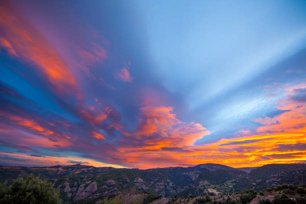 istock Amazing sunset in  Pyrenees mountains - Catalonia 806841786