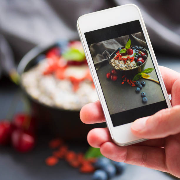 istock Blogger Food Selfie 806847202