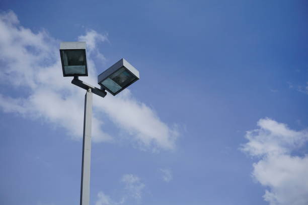 istock LED street lamps. 806879854