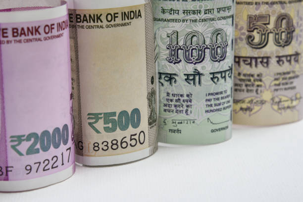 istock Indian rupee or rupees of India 806894678