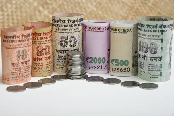 istock Indian rupee or rupees of India 806897946