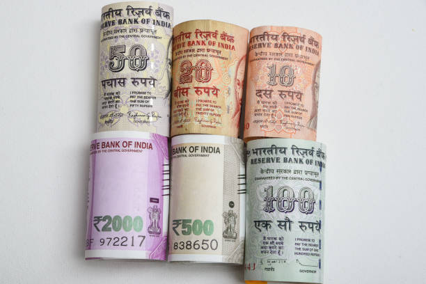 istock Indian rupee or rupees of India 806900618