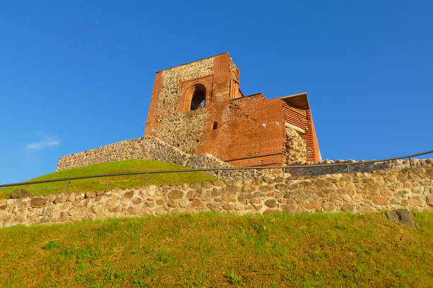 Tower of Gediminas in Lithuania in Vilnius one of the distinctive features of Vilnius's landscape - a UNESCO World Heritage Site. This is a visible point from afar and diverse places in the capital of Lithuania. There are many tourists including Poles.