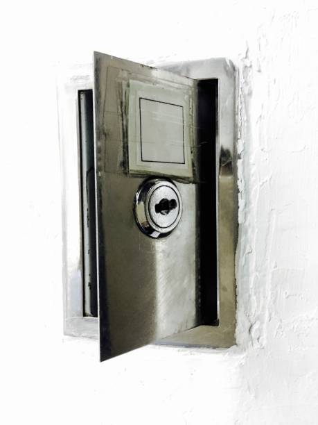 istock The Metal Box with Door and Keyhole 806914736