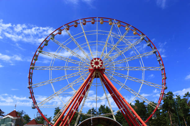 istock ferris wheel in the park 806918400