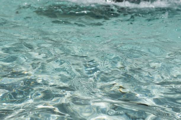 istock Fountain with crystal clear blue water. 806944082