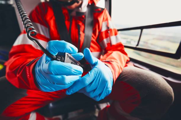 istock Helicopter emergency medical service 806971360