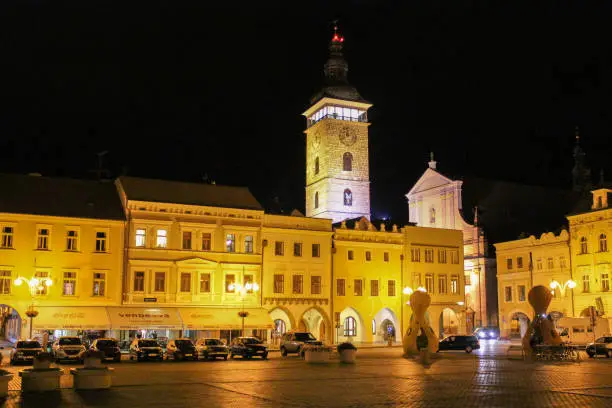 2017-07-01 - Ceske budejovice city, Czech republic - Namesti Premysla Otakara II. Cerna vez