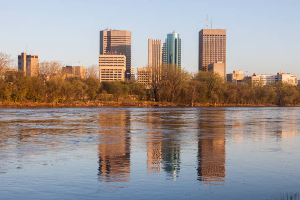 istock Skyline of Winnipeg at sunrise 807044606