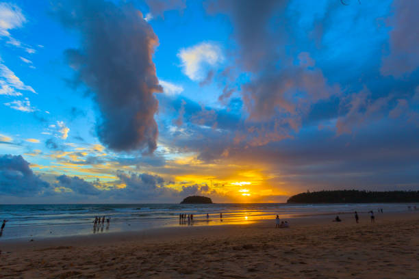 istock golden sunset at kata beach 807057802