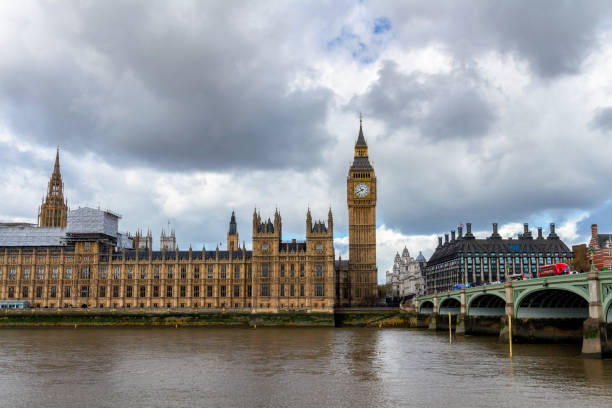 istock Big Ben and westminster bridge in London 807070300