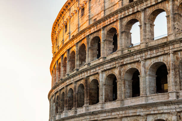 istock Colosseum at sunrise in Rome, Italy 807072586