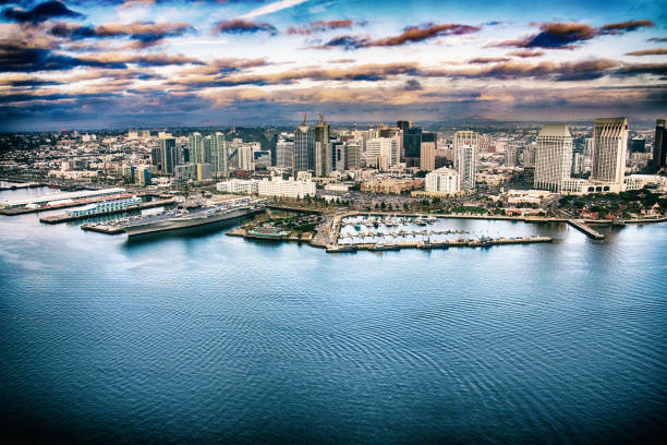 istock Downtown San Diego California Aerial 807084744