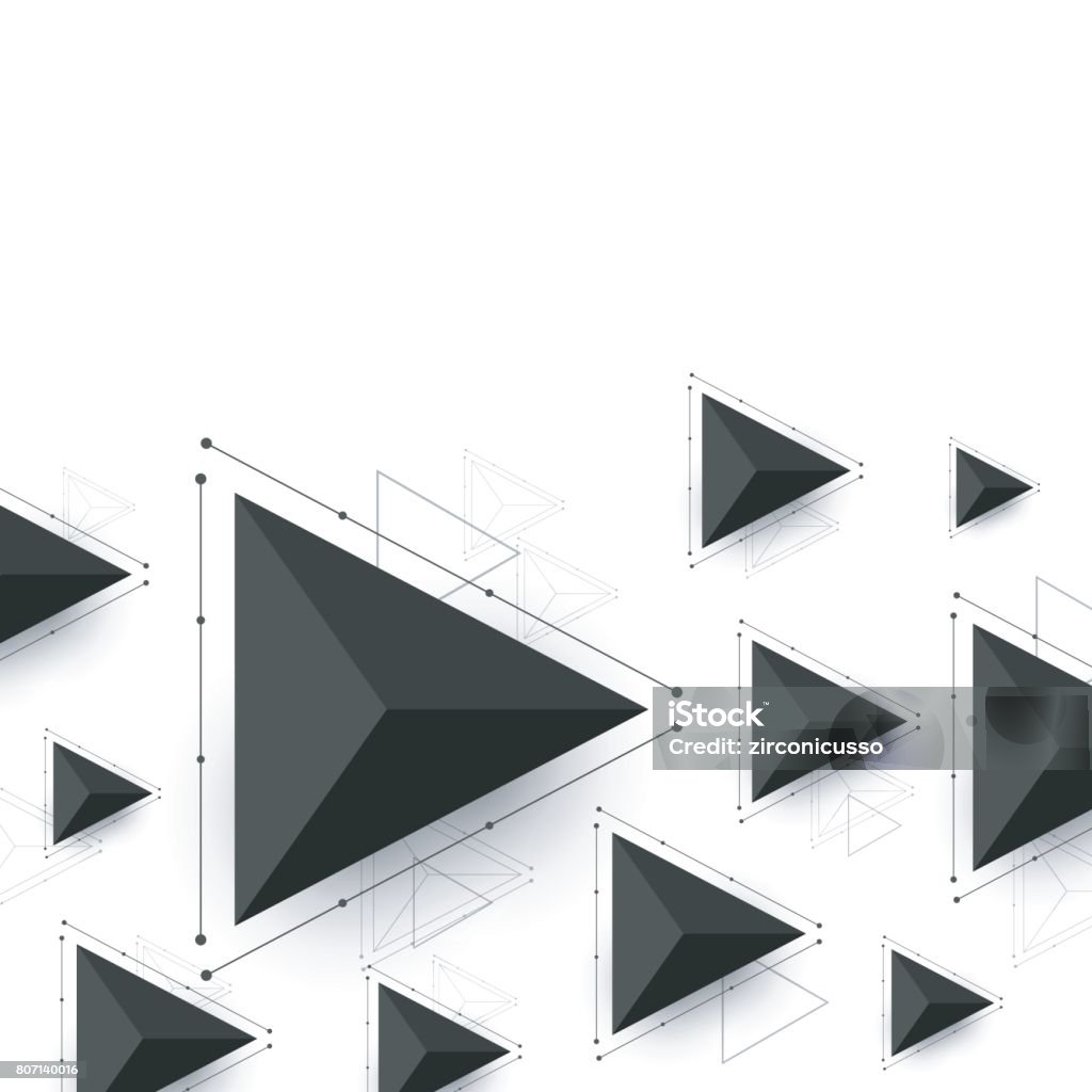 Triangle Background Modern Modern Triangle Background Stock Illustration - Download Image Now ...