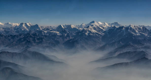 istock Everest Peak and Himalaya Everest mountain range panorama 807142664