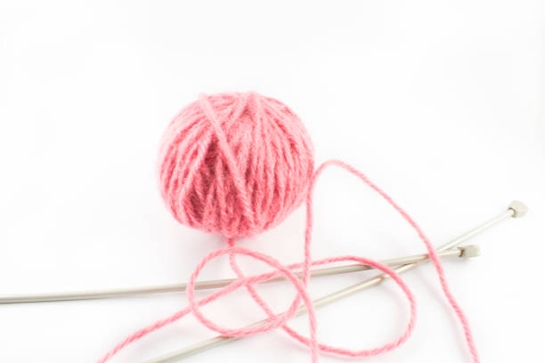 istock Ball of wool and needles. 807164076